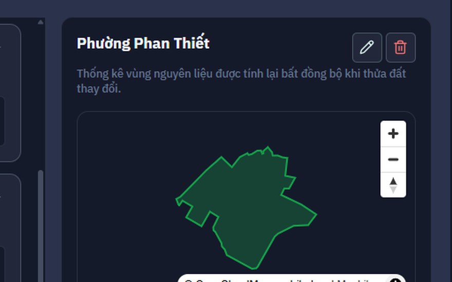 Bản đồ lô thửa trên màn GIS