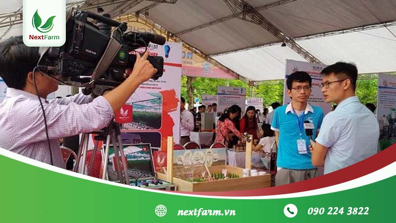  Nextfarm tại triển lãm Công nghệ do Bộ Khoa học Công nghệ tổ chức – Techfest Hai Phong