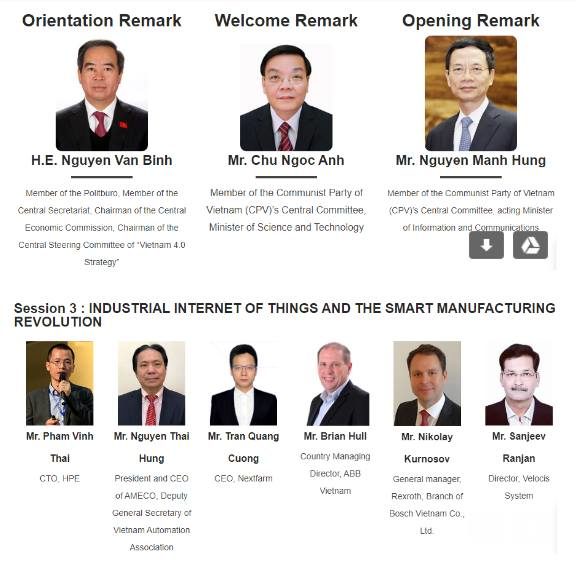 Panel Discussion về IoT Revolution, CEO Nextfarm ông Trần Quang Cường 