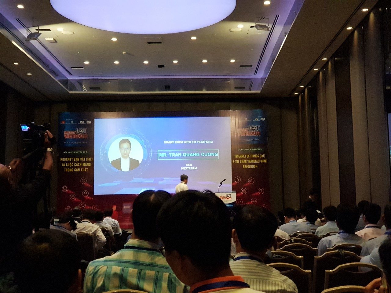 phát biểu tại Smart IoT Vietnam