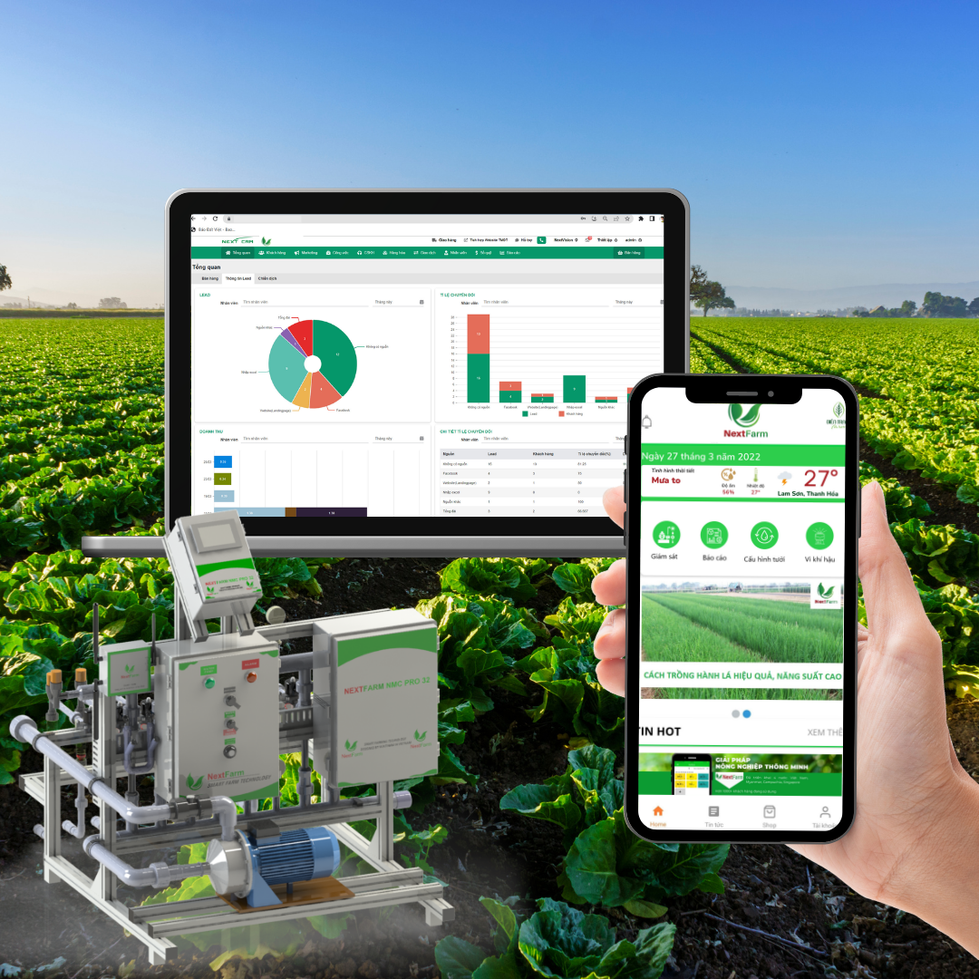 NextFarm – giải pháp nông nghiệp 4.0 đỉnh nhất năm 2022