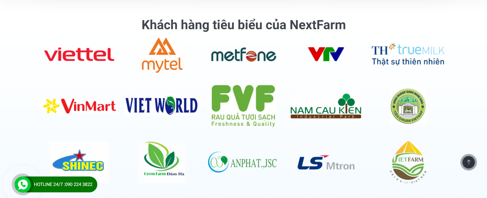 Nhà cung cấp phần mềm nông nghiệp Nextfarm
