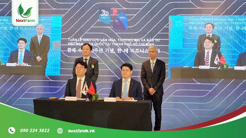 NEXTFARM gây ấn tượng tại sự kiện KOREA-VIET NAM BUSINESS WEEK 2022